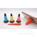 MINI telescopic pen with stylus and mobile phone support with brand customized